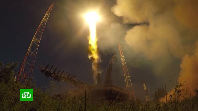 Ракета-носитель «Союз-2» вывела на орбиту военный спутник.Минобороны РФ, запуски ракет, космос, ракеты, спутники.НТВ.Ru: новости, видео, программы телеканала НТВ