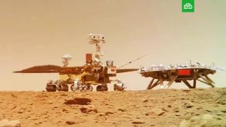 Китай опубликовал новые видео миссии <nobr>«Тяньвэнь-1»</nobr> на Марсе