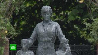 Принцы Гарри и Уильям открыли памятник принцессе Диане в Лондоне