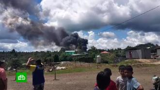 Авиакатастрофа на Филиппинах: солдаты выпрыгивали из самолета перед крушением