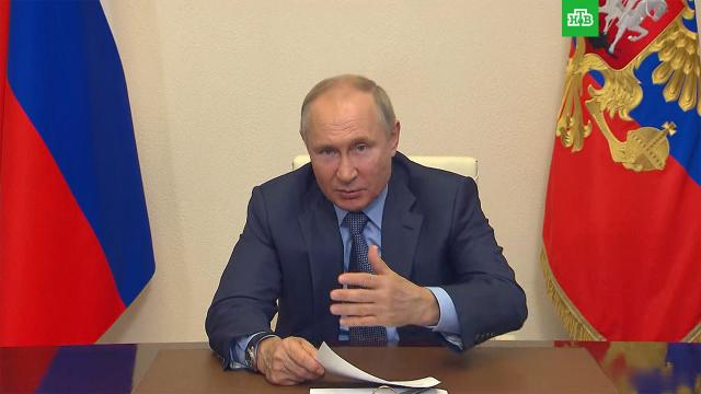 Путин напомнил о праве губернаторов вводить меры по вакцинации.Путин, болезни, вакцинация, коронавирус, эпидемия.НТВ.Ru: новости, видео, программы телеканала НТВ