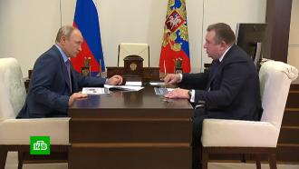 Путин провел совещание с главой ОСК