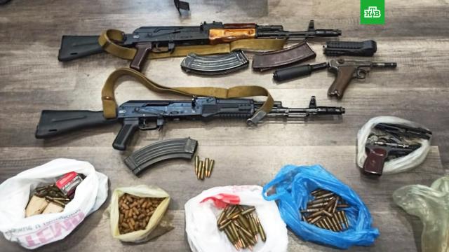 ФСБ задержала подпольных оружейников в 25 регионах.ФСБ, задержание, оружие.НТВ.Ru: новости, видео, программы телеканала НТВ