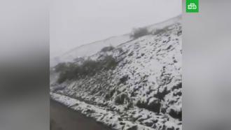 Летний снег снова выпал в Магаданской области