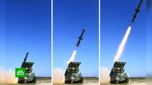 КНДР испытала крылатую ракету большой дальности.Северная Корея, военные испытания, запуски ракет, ракеты.НТВ.Ru: новости, видео, программы телеканала НТВ