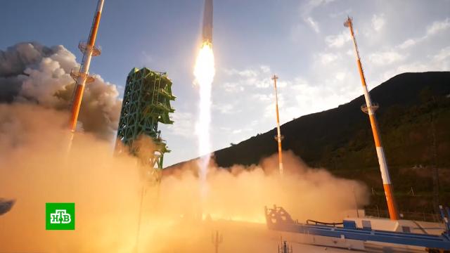 Первая южнокорейская ракета Nuri не смогла вывести макет спутника на орбиту.Южная Корея, космос, ракеты.НТВ.Ru: новости, видео, программы телеканала НТВ