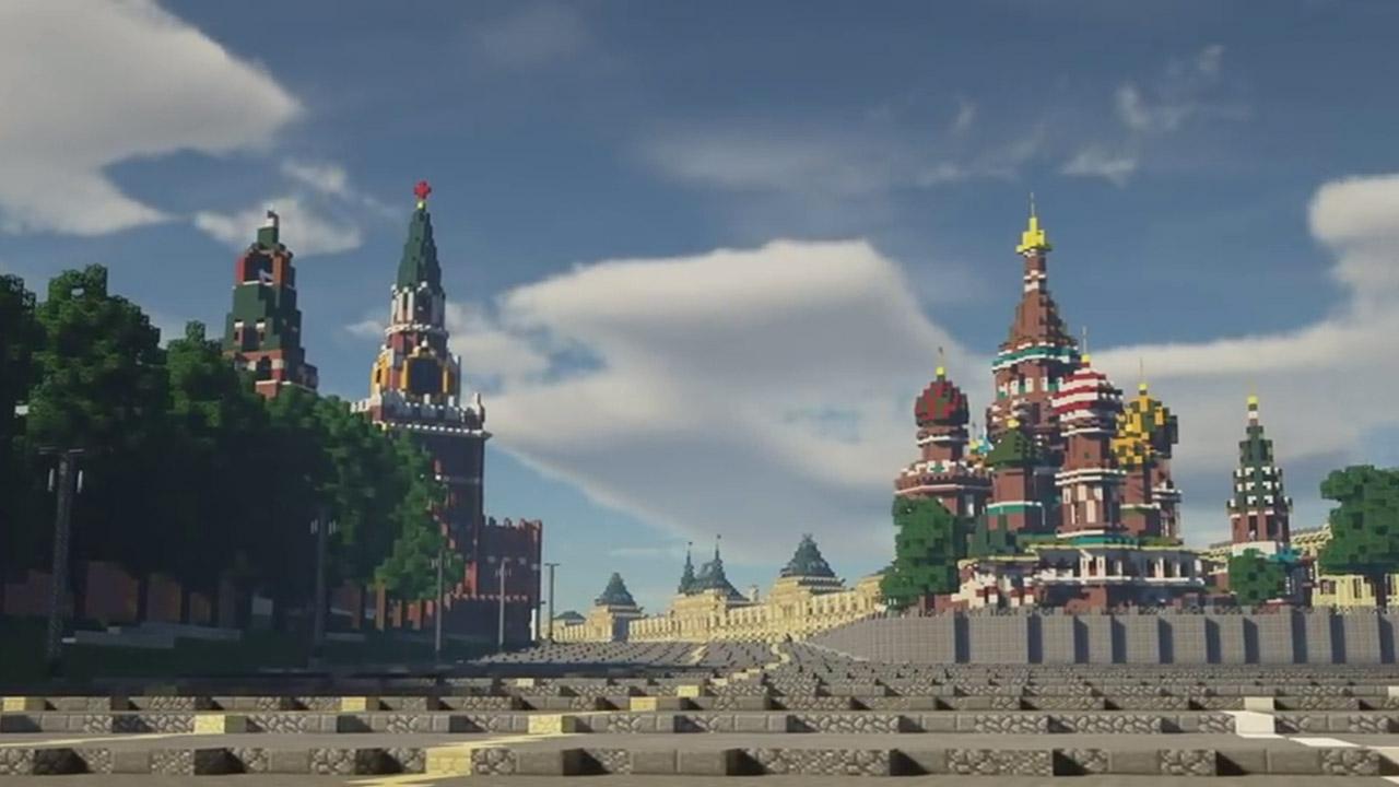 Кремль в майнкрафте