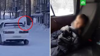 Под Хабаровском водитель скорой помощи спас гулявшего в 40-градусный мороз ребенка 