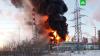 В Тюмени загорелся нефтеперерабатывающий завод