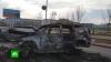 Мусор и дымящиеся остовы машин: после уличных боев в центре Алма-Аты царит разруха