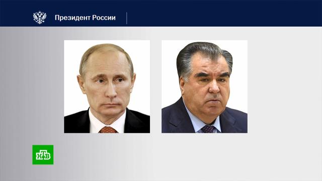 Путин и Рахмон провели телефонный разговор после саммита ОДКБ.Казахстан, ОДКБ, Путин, Таджикистан, дипломатия, переговоры.НТВ.Ru: новости, видео, программы телеканала НТВ