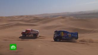 Экипаж Сотникова выиграл восьмой этап ралли «Дакар» в зачете грузовиков