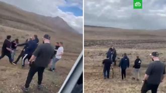 Смертельная драка с участием московского туриста в Карачаево-Черкесии попала на видео 