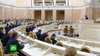 Петербургский парламент поможет промышленности пережить западные санкции