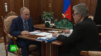 Глава РАН Сергеев рассказал Путину о новом российском беспилотнике