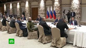 Первый этап <nobr>российско-украинских</nobr> переговоров в Стамбуле завершен