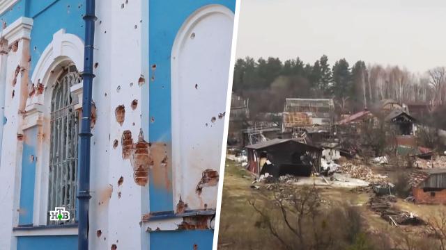 Радикалы на Украине обстреливают храмы и выгоняют жителей из домов