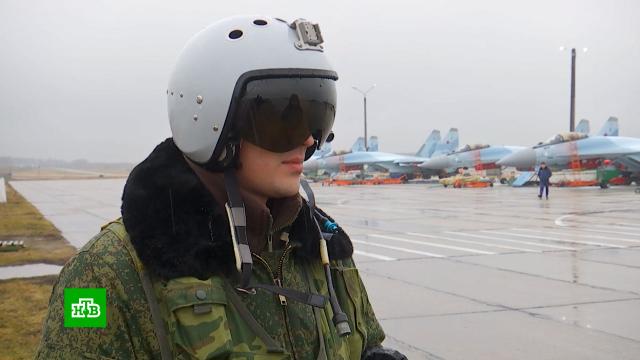 Минобороны показало кадры боевых вылетов Су-30 и Су-35.Минобороны РФ, Украина, авиация, армия и флот РФ, войны и вооруженные конфликты.НТВ.Ru: новости, видео, программы телеканала НТВ