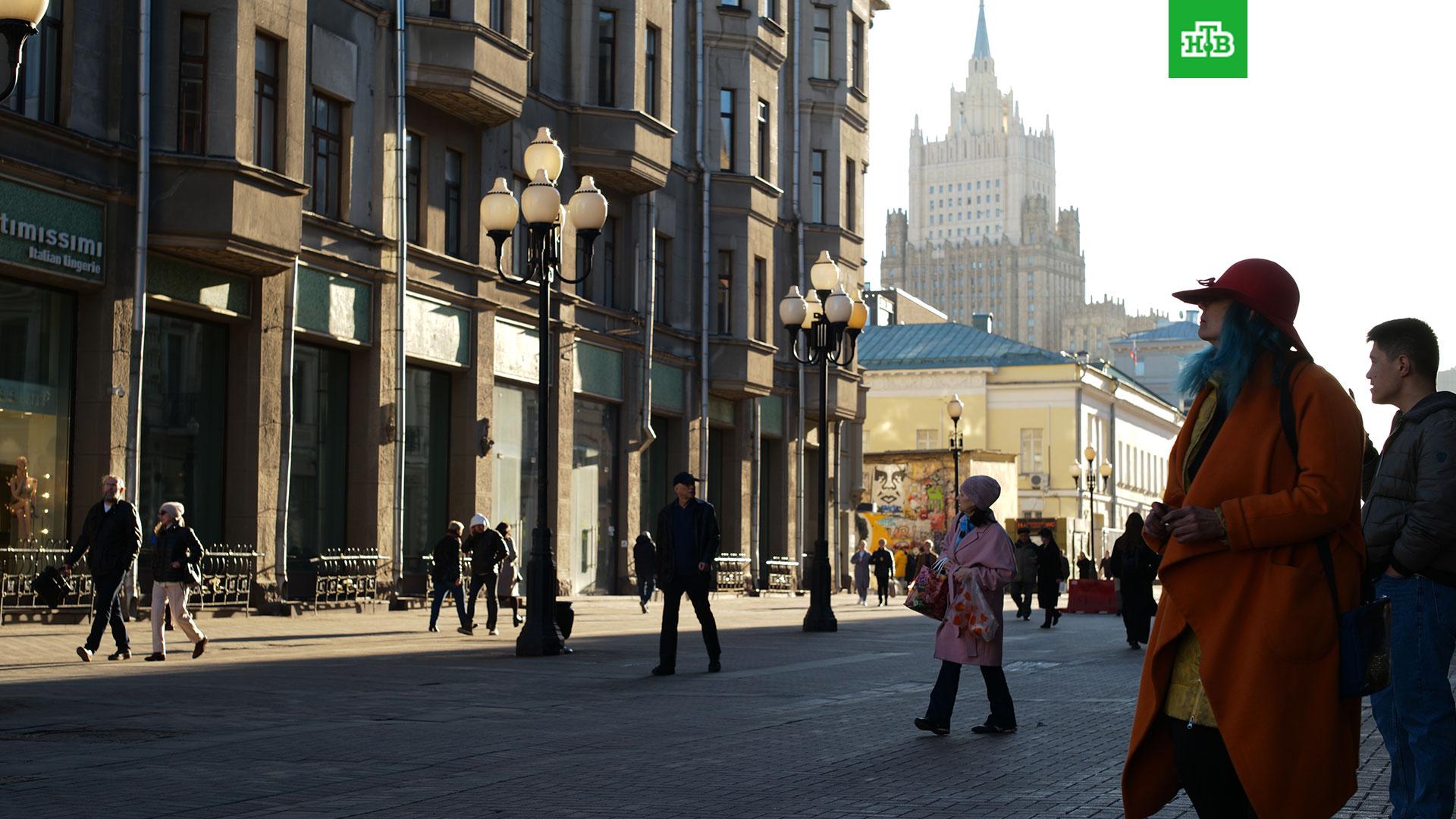 прохожие в москве