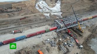 На участке Транссибирской магистрали открыли новый железнодорожный мост