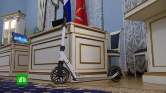 Петербургские депутаты предложили расширять сеть велодорожек для электросамокатов