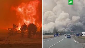 В районе Красноярского края ввели режим ЧС из-за лесных пожаров