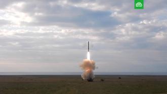 Минобороны РФ показало запуск ракет «Оникс» с побережья Чёрного моря