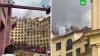 Открытое горение ликвидировали на кровле ЖК «Маршал» в Москве
