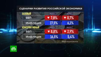 Консервативный прогноз Минэкономразвития РФ предполагает спад на 8,8%