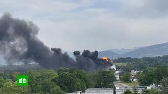 Крупный пожар вблизи аэропорта Женевы локализован