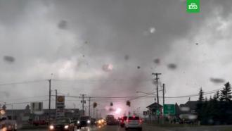 Смертоносный торнадо пронесся через город в Мичигане