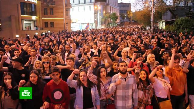 Протесты в Армении: оппозиция сменила тактику.Ереван, митинги и протесты, Армения.НТВ.Ru: новости, видео, программы телеканала НТВ