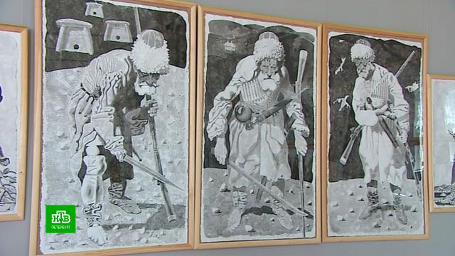 В Академии художеств показывают иллюстрации к ветхозаветным книгам в образах черкесов