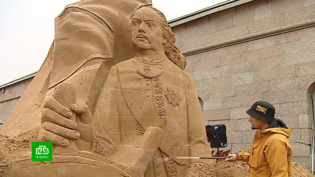 В День города в Петербурге стартует фестиваль песчаных скульптур