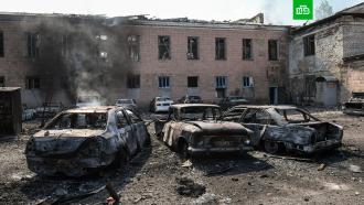 ВСУ обстреляли Донецк из «Градов»: горят дома и машины, есть раненые