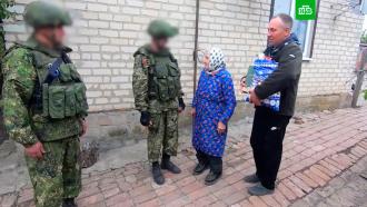 Военные РФ доставили гумпомощь ветеранам ВОВ в Харьковской области