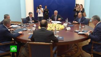 Заседание Совета министров иностранных дел стран ОДКБ проходит в Ереване