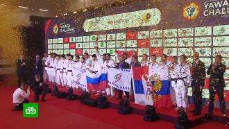 В рамках ПМЭФ на турнире по дзюдо встретились сильнейшие клубы России, Сербии и Ирана