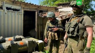 Российские военные нашли склад с иностранным оружием в Харьковской области