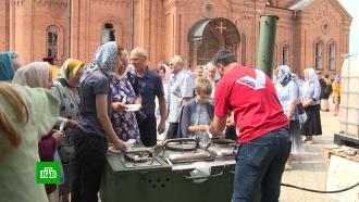 В ДНР и ЛНР при церквях открылись пункты горячего питания