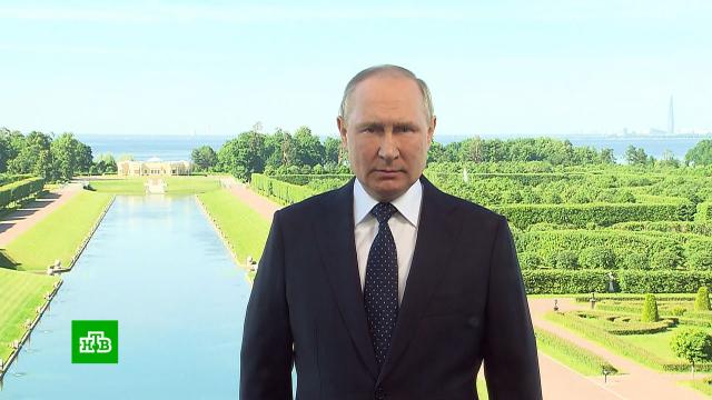 Путин указал на попытки подменить международное право диктатом.Путин, США.НТВ.Ru: новости, видео, программы телеканала НТВ