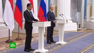 Гегемонизм НАТО и спецоперация: что обсуждал Путин на Каспийском саммите и с главой Индонезии