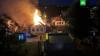 Губернатор: в Белгороде была слышна серия громких звуков, горит частный жилой дом
