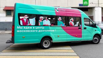 В Москве запустили бесплатный автобус для посетителей центров долголетия