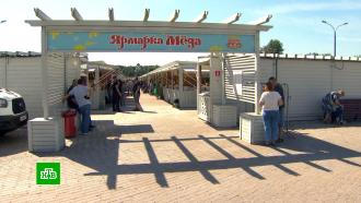 В Коломенском открылась ярмарка меда