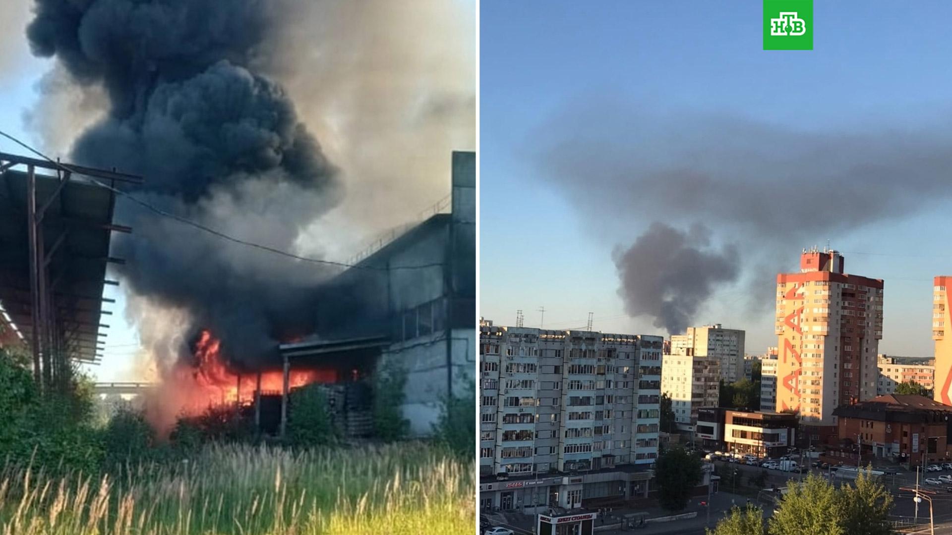 Горит завод сегодня. Завод Хитон Казань. Пожар в Казани 14.08.2022. Горящее здание.