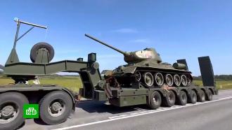 В Нарве демонтировали советский памятник танку Т-34