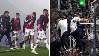 Футбольный матч в Аргентине прервали из-за слезоточивого газа: более 100 пострадавших