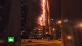 В горевшей в Дубае высотке не сработала пожарная сигнализация