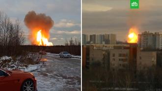 На газопроводе в Ленобласти произошел взрыв